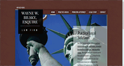 Desktop Screenshot of bilskylaw.com